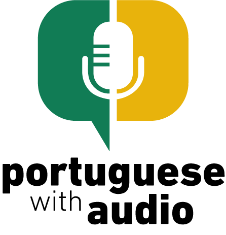 Portuguese with Audio logo